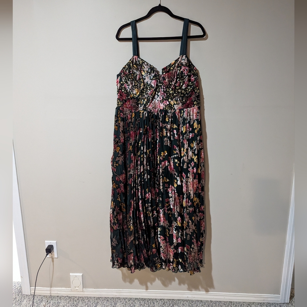 Anthropologie Velvet Dress